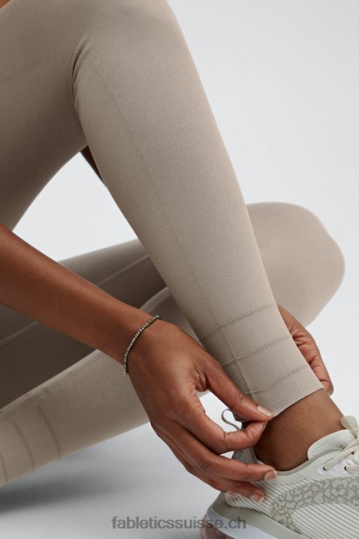 femmes legging taille haute à découpes sculptknit B0B6R1176 fumée/opale Fabletics