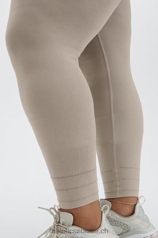 femmes legging taille haute à découpes sculptknit B0B6R1177 fumée/opale Fabletics
