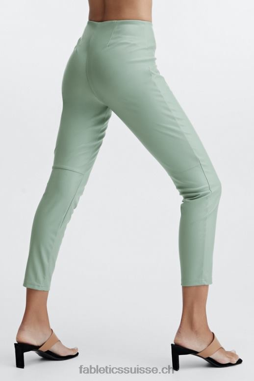 femmes legging taille haute en cuir vegan B0B6R1129 jardin poussiéreux Fabletics