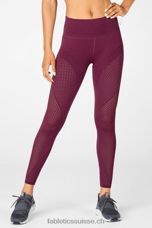 femmes legging taille haute en maille sculpturale B0B6R1247 Porto Fabletics