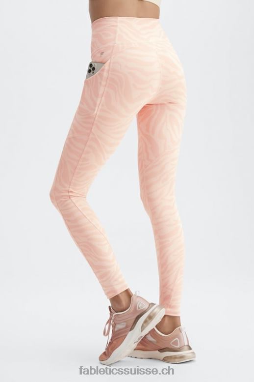 femmes legging taille haute oasis pureluxe 70 B0B6R912 trait de zèbre de sable Fabletics