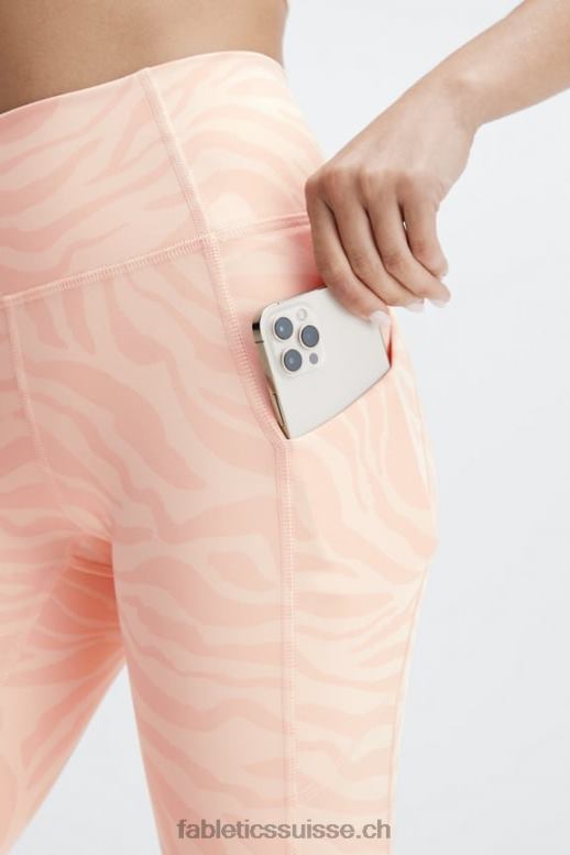femmes legging taille haute oasis pureluxe 70 B0B6R912 trait de zèbre de sable Fabletics