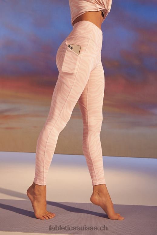 femmes legging taille haute oasis pureluxe 70 B0B6R912 trait de zèbre de sable Fabletics