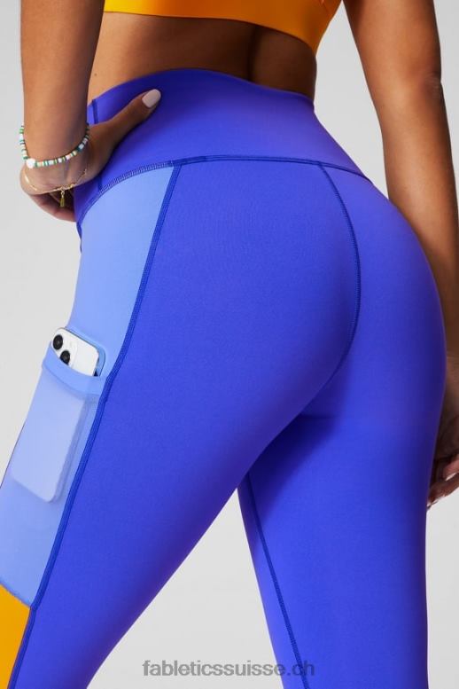 femmes legging taille haute powerhold nomade 38 B0B6R734 punch royal extrême/pervenche/soleil de l\'après-midi Fabletics