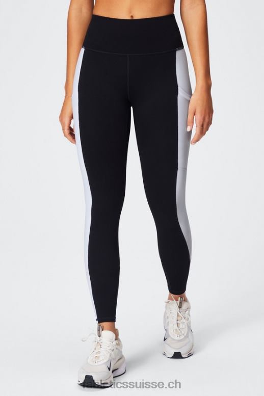 femmes legging taille haute powerhold nomade 40 B0B6R743 noir/blanc classique Fabletics