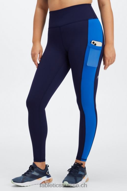 femmes legging taille haute powerhold nomade 41 B0B6R751 marine foncé/bleu électrique Fabletics