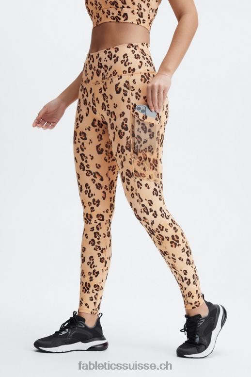femmes legging taille haute powerhold nomade 42 B0B6R753 bleu marine profond/multi spraydient Fabletics