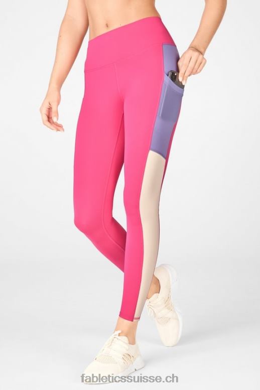 femmes legging taille haute powerhold nomade 42 B0B6R757 peluche rose/violette/tapioca Fabletics