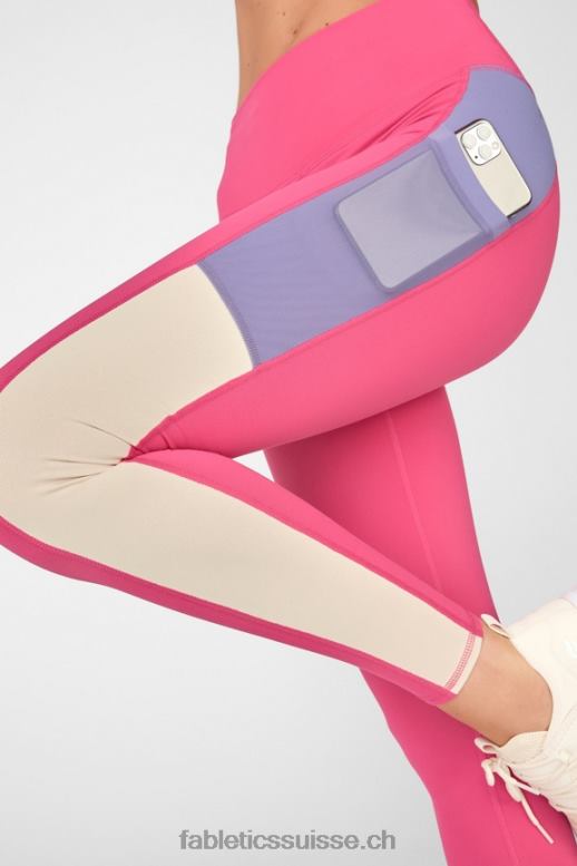 femmes legging taille haute powerhold nomade 42 B0B6R757 peluche rose/violette/tapioca Fabletics