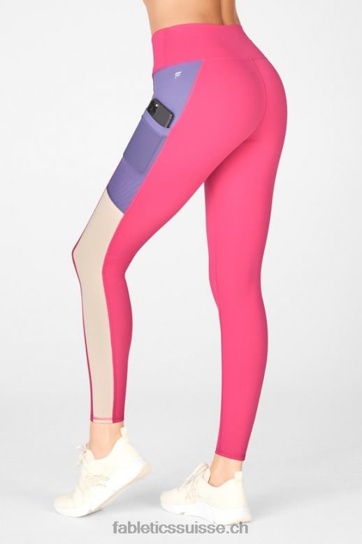 femmes legging taille haute powerhold nomade 42 B0B6R757 peluche rose/violette/tapioca Fabletics