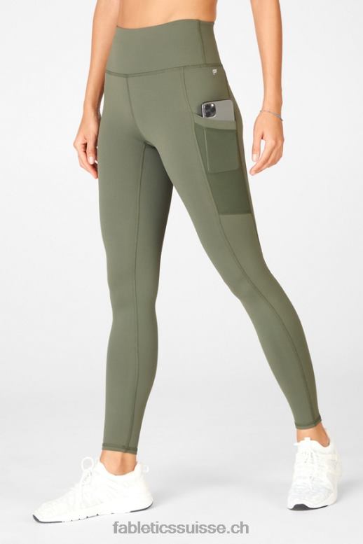 femmes legging taille haute powerhold nomade 44 B0B6R763 sergé foncé/multi mousse foncé Fabletics