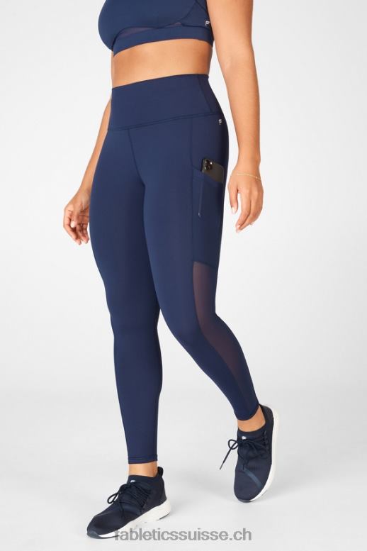 femmes legging taille haute powerhold nomade 44 B0B6R764 os/gris classique chiné Fabletics