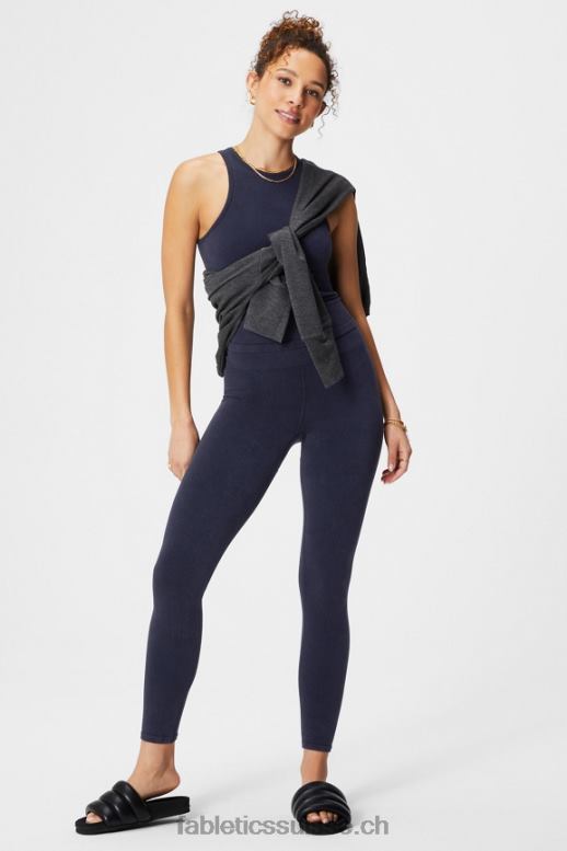 femmes legging à taille haute sans couture B0B6R830 indigo foncé Fabletics
