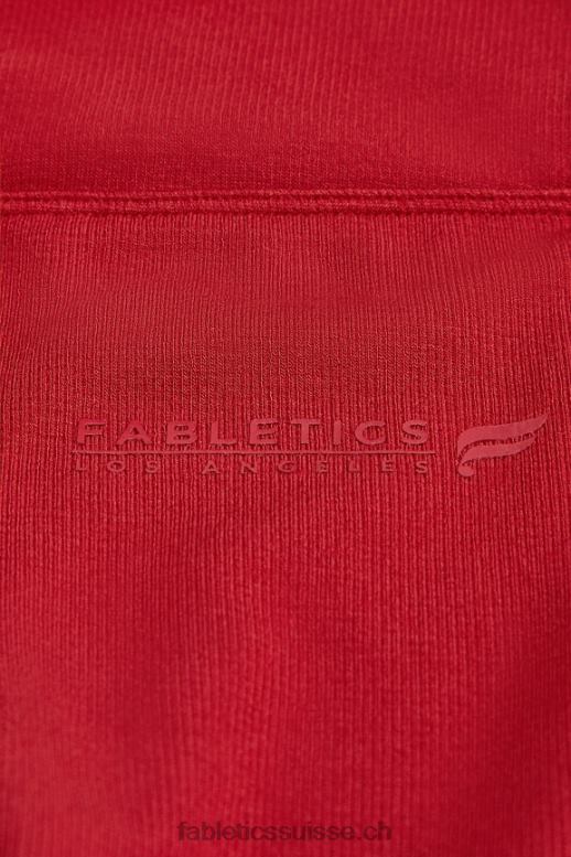 femmes legging à taille haute sans couture B0B6R833 barre de logo rouge foncé/la Fabletics