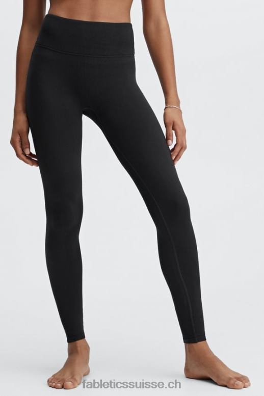 femmes legging à taille haute sans couture B0B6R835 noir Fabletics