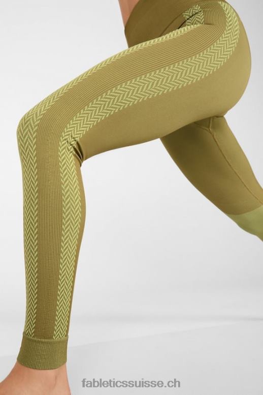 femmes legging taille haute sans coutures B0B6R1327 thym/menthe fraîche Fabletics