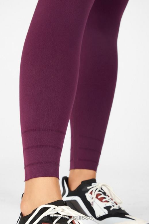 femmes legging taille haute taille haute sculptknit B0B6R1215 aubergine noire Fabletics