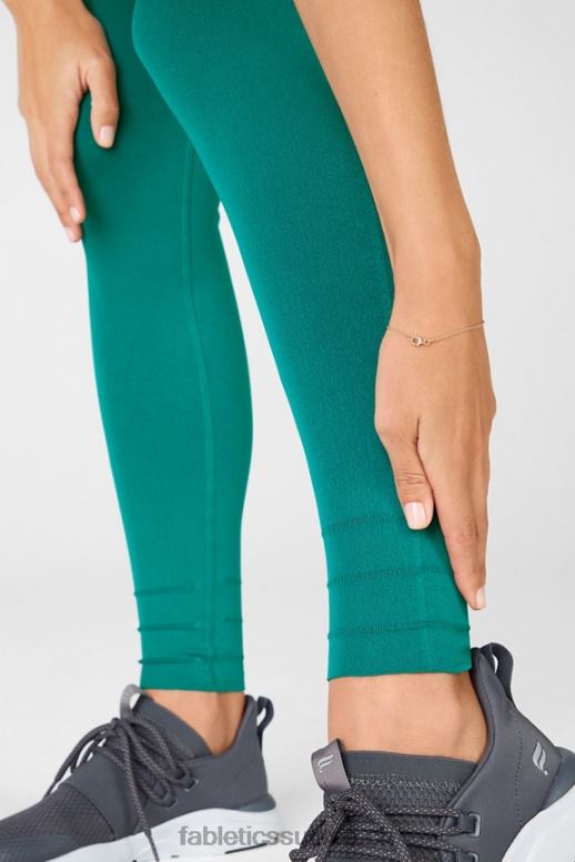 femmes legging taille haute taille haute sculptknit B0B6R1219 jade foncé Fabletics