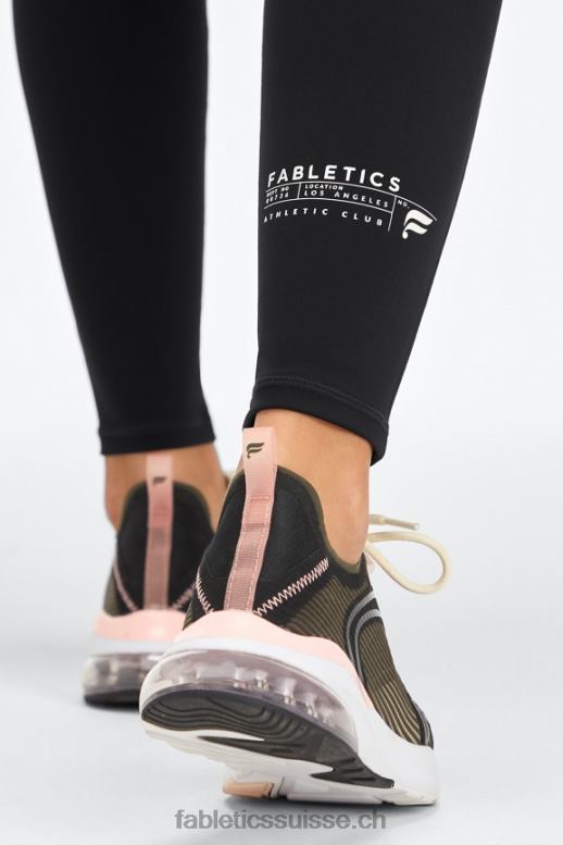 femmes legging taille haute trinity motion365 77 B0B6R1102 club noir/athlétique Fabletics