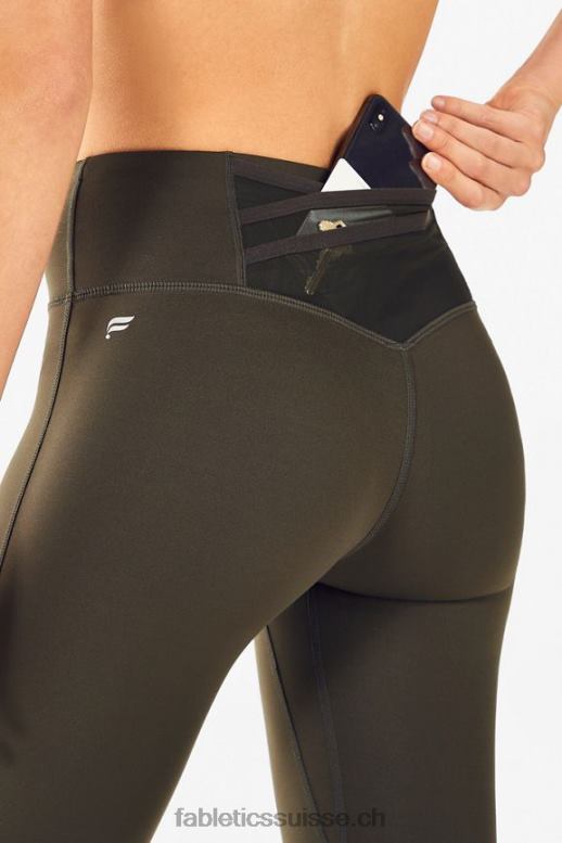 femmes legging taille haute trinity motion365 79 B0B6R1116 armée Fabletics