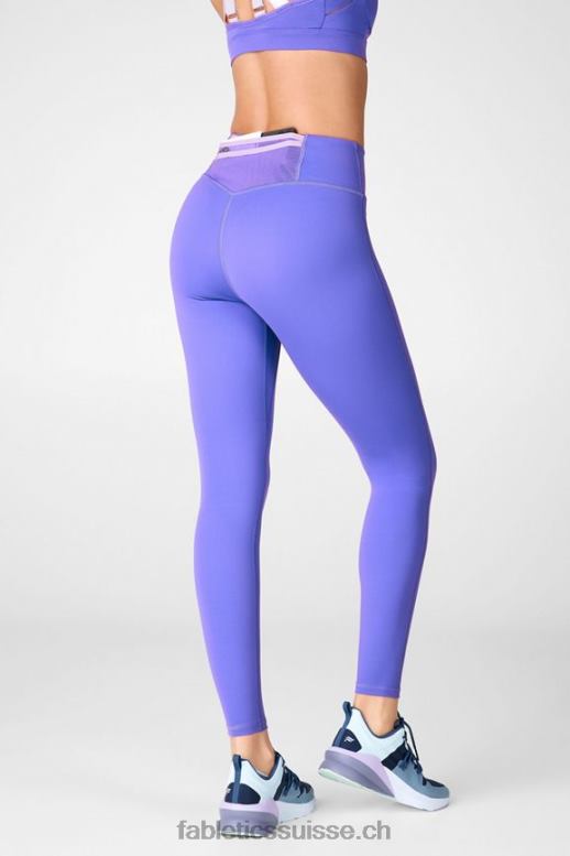 femmes legging taille haute trinity motion365 80 B0B6R1118 violet électrique/violet ciel Fabletics