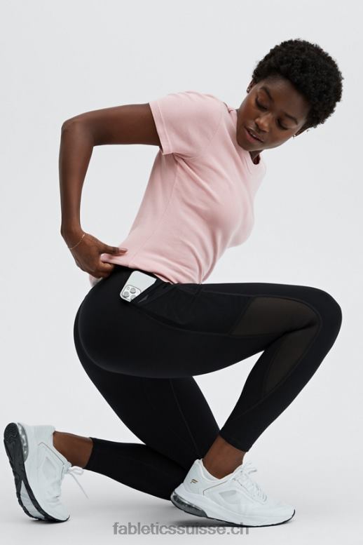 femmes legging trinity motion365 taille mi-haute 7/8 B0B6R1040 noir Fabletics