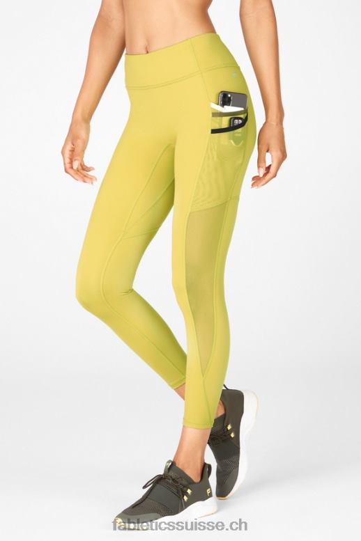 femmes legging trinity motion365 taille mi-haute 7/8 B0B6R1043 agave/multicolore Fabletics