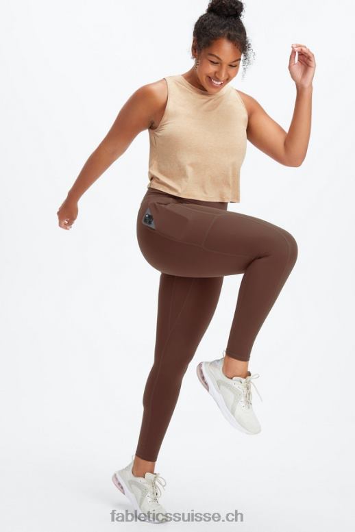 femmes legging utilitaire trinity motion365+ hw B0B6R1092 Café Chicorée Fabletics