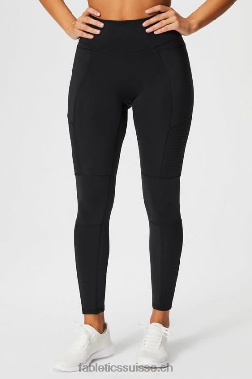 femmes motion365+ legging moto taille haute B0B6R1028 noir Fabletics