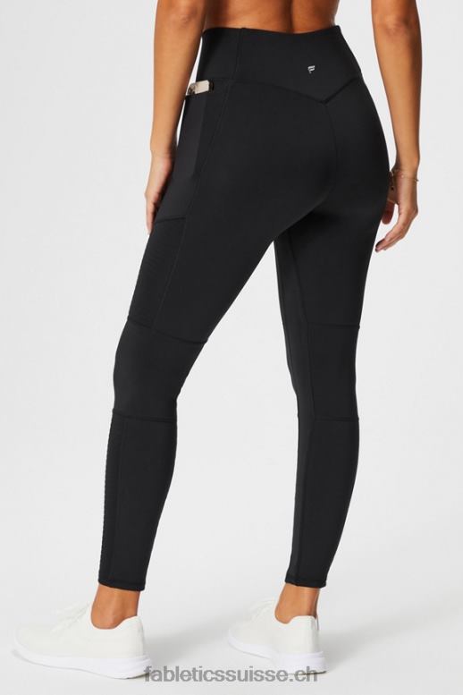 femmes motion365+ legging moto taille haute B0B6R1028 noir Fabletics