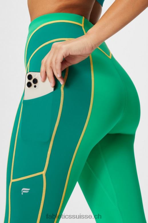 femmes motion365+ legging taille haute 7/8 B0B6R1023 tropical/cyprès profond/soleil du désert Fabletics