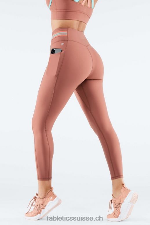 femmes motion365 legging taille haute 7/8 B0B6R1160 terra / piscine / brume de corail Fabletics