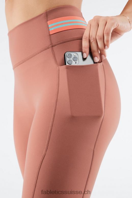 femmes motion365 legging taille haute 7/8 B0B6R1160 terra / piscine / brume de corail Fabletics