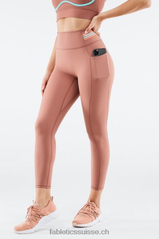 femmes motion365 legging taille haute 7/8 B0B6R1160 terra / piscine / brume de corail Fabletics