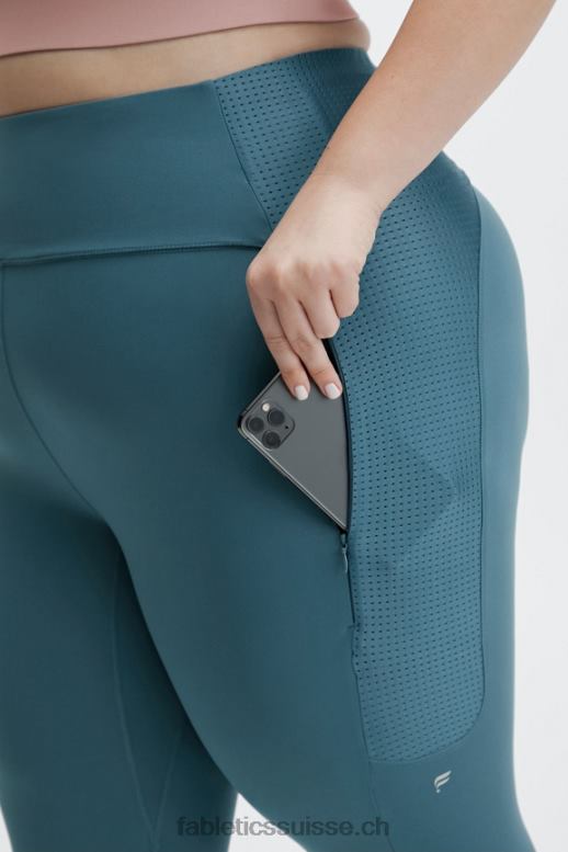 femmes motion365 taille haute 7/8 B0B6R1228 vraie sarcelle Fabletics