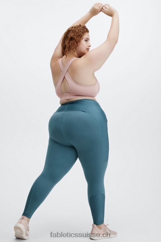 femmes motion365 taille haute 7/8 B0B6R1228 vraie sarcelle Fabletics