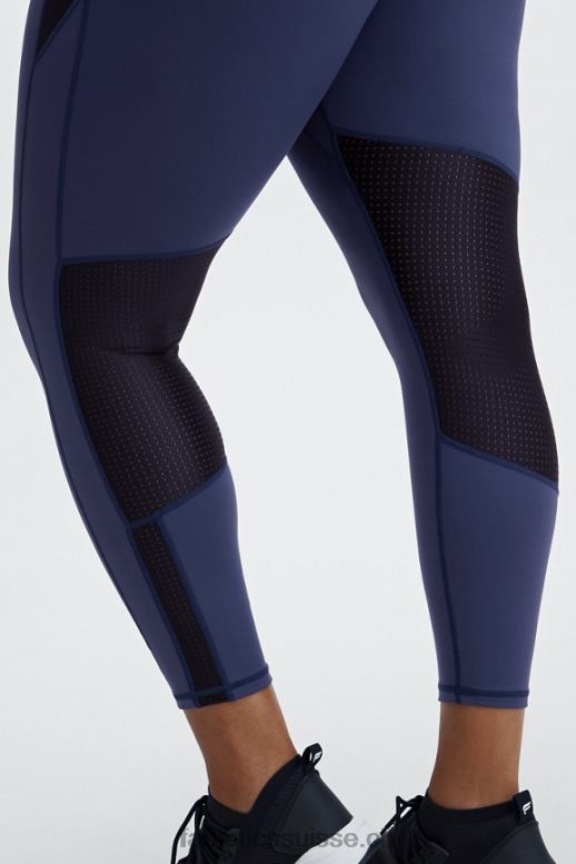 femmes mouvement taille haute365 spin 7/8 B0B6R1230 mer la plus profonde/noir Fabletics