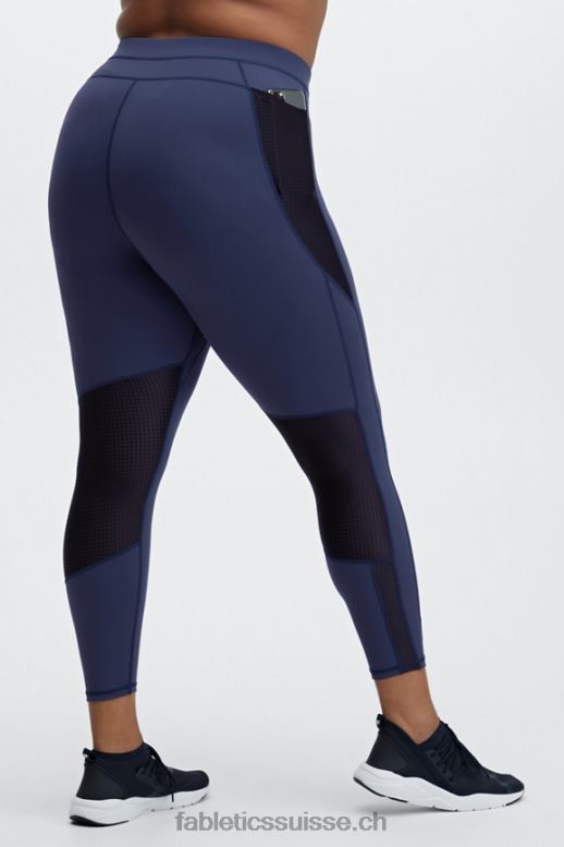 femmes mouvement taille haute365 spin 7/8 B0B6R1230 mer la plus profonde/noir Fabletics