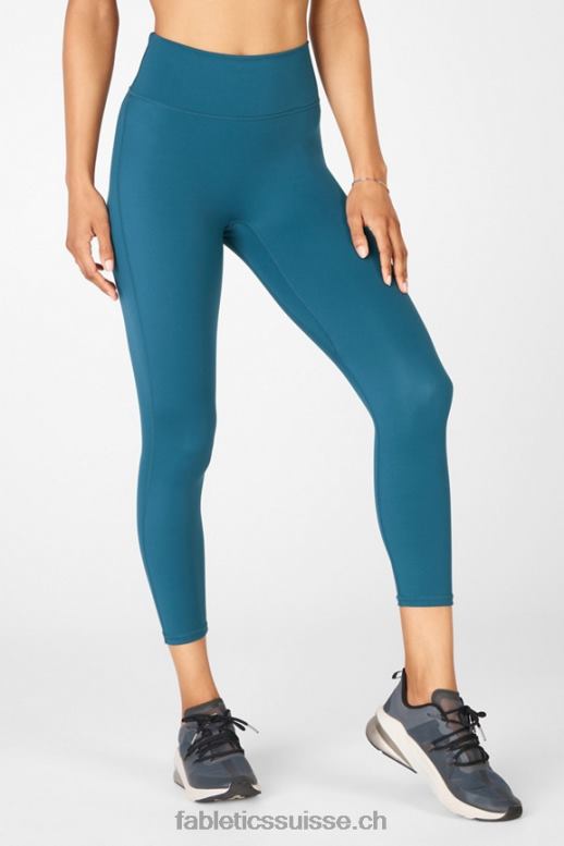 femmes n\'importe où motion365 capri taille haute B0B6R1284 sarcelle de minuit Fabletics