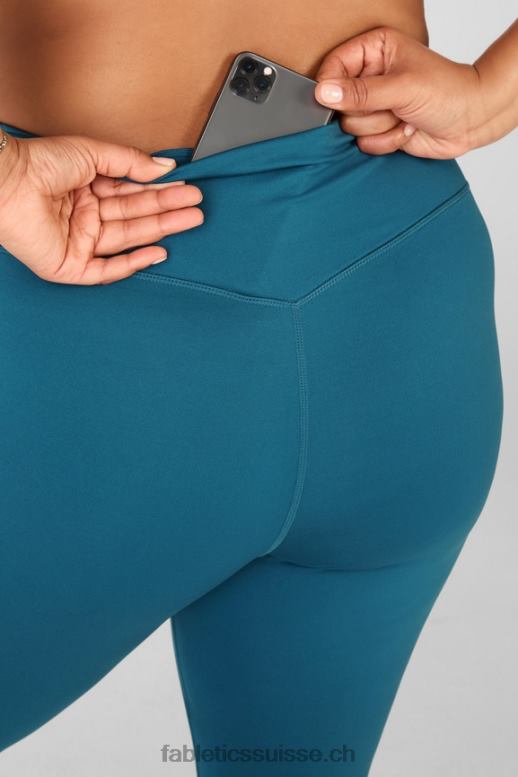femmes n\'importe où motion365 capri taille haute B0B6R1285 sarcelle de minuit Fabletics
