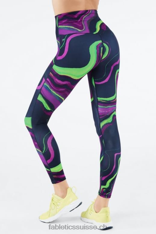 femmes n'importe où motion365 legging 7/8 taille ultra haute B0B6R1212 vague de brume Fabletics