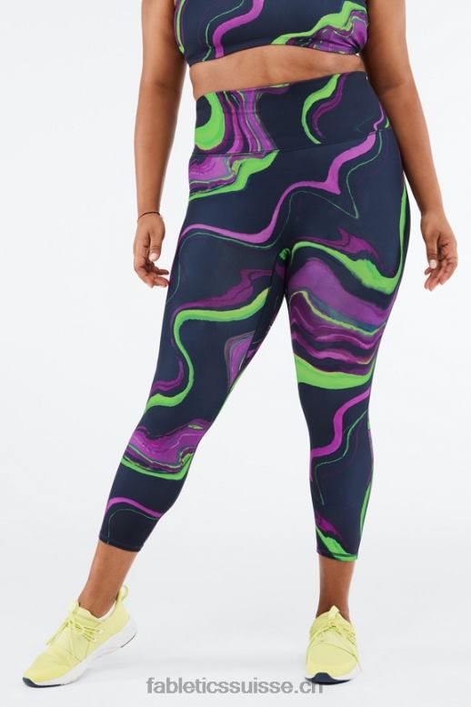femmes n'importe où motion365 legging 7/8 taille ultra haute B0B6R1213 vague de brume Fabletics