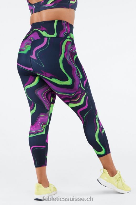 femmes n\'importe où motion365 legging 7/8 taille ultra haute B0B6R1213 vague de brume Fabletics