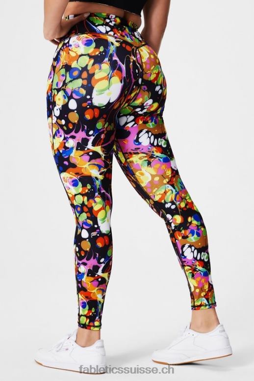 femmes n\'importe où motion365+ legging taille haute B0B6R937 kaléidoscopique noir Fabletics