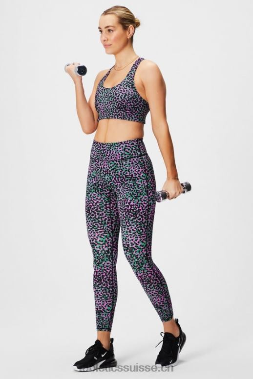femmes n\'importe où motion365+ legging taille haute B0B6R938 spots de safari vert herbe Fabletics