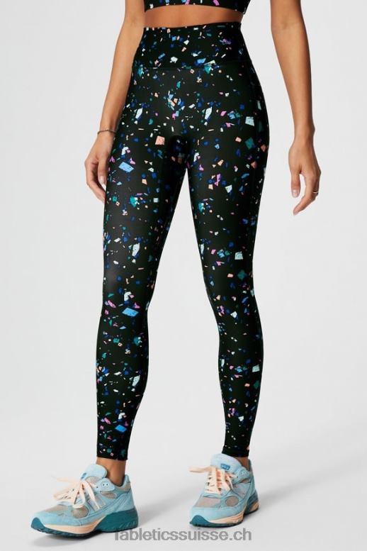 femmes n\'importe où motion365+ legging taille haute B0B6R944 terrazzo noir Fabletics