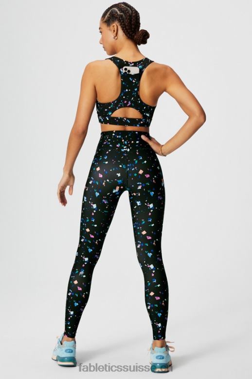 femmes n\'importe où motion365+ legging taille haute B0B6R944 terrazzo noir Fabletics