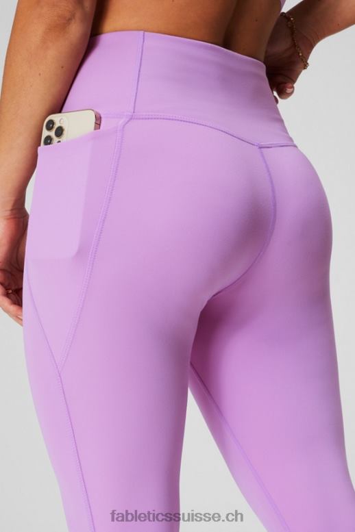 femmes oasis pureluxe hw crossover 7/8 legging B0B6R930 grotte de cristal Fabletics