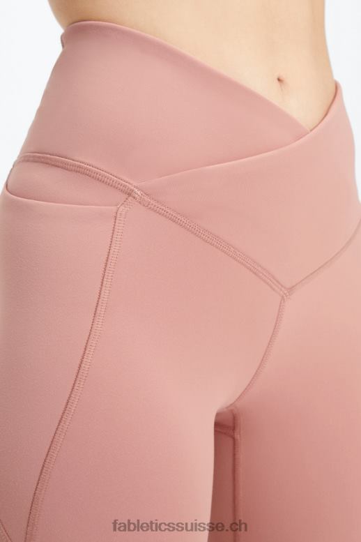 femmes oasis pureluxe hw crossover 7/8 legging B0B6R934 canyon rose Fabletics