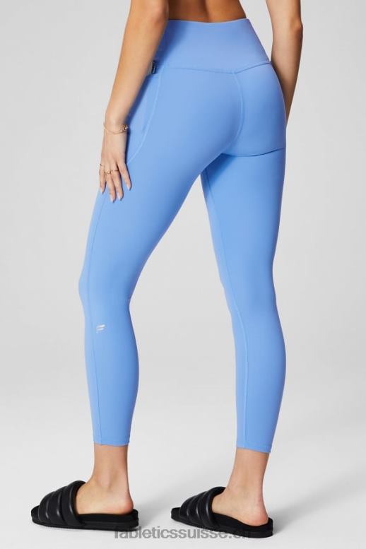 femmes oasis pureluxe hw crossover 7/8 legging B0B6R947 surf bleu Fabletics